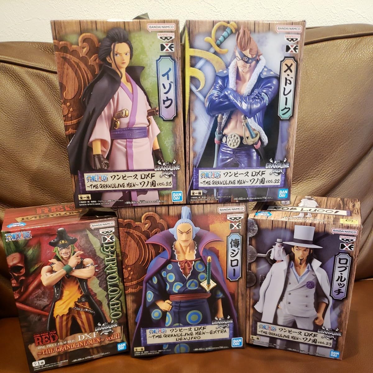 ワンピース　フィギュア　グランドライン　ロブ・ルッチ　バルトロメオ　ほか　セット ワンピース フィギュア グランドライン ロブ・ルッチ バルトロメオ